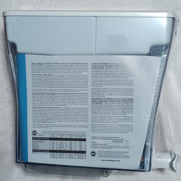 ZeroWater Filter Pitcher - White - Picture 2 of 5